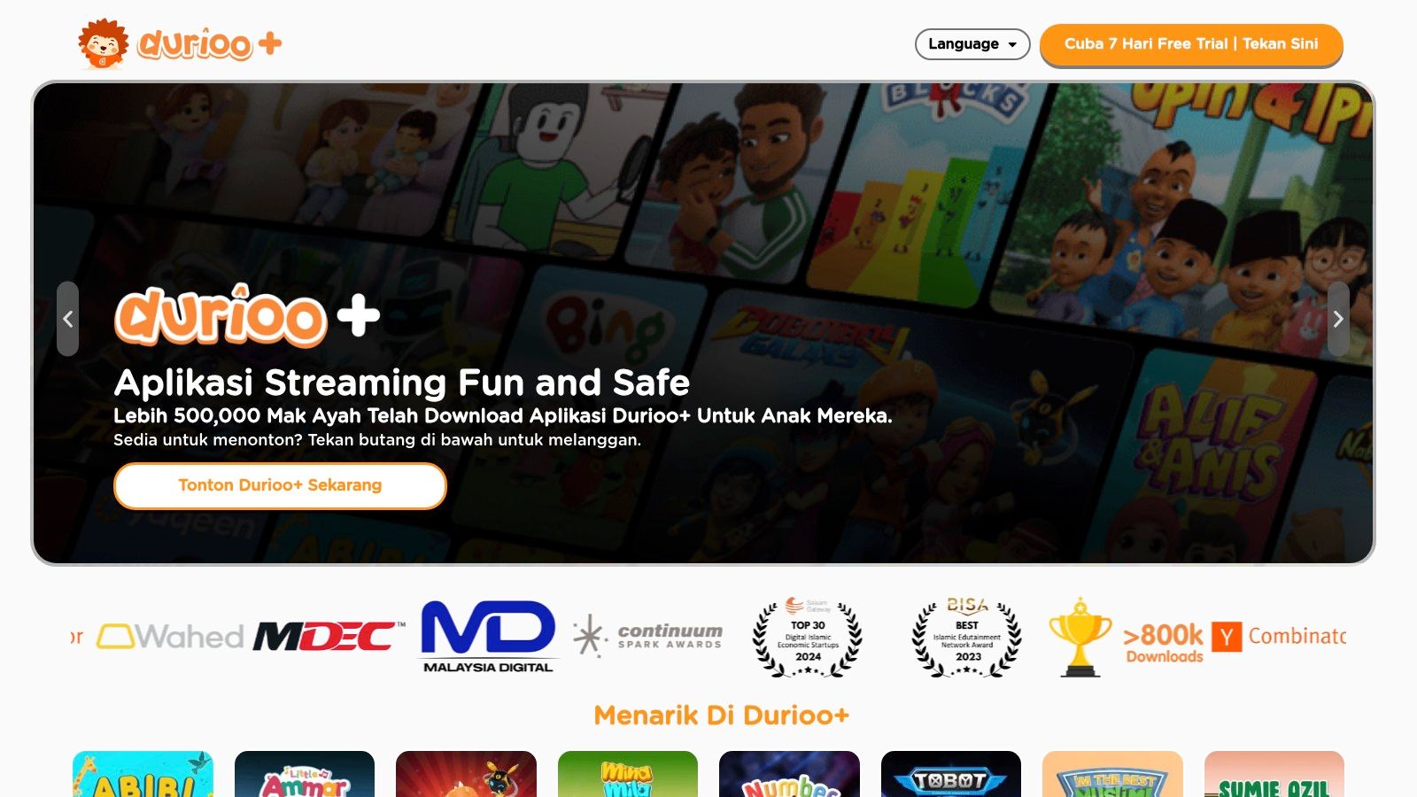 Durioo+ (from the makers of Omar & Hana)