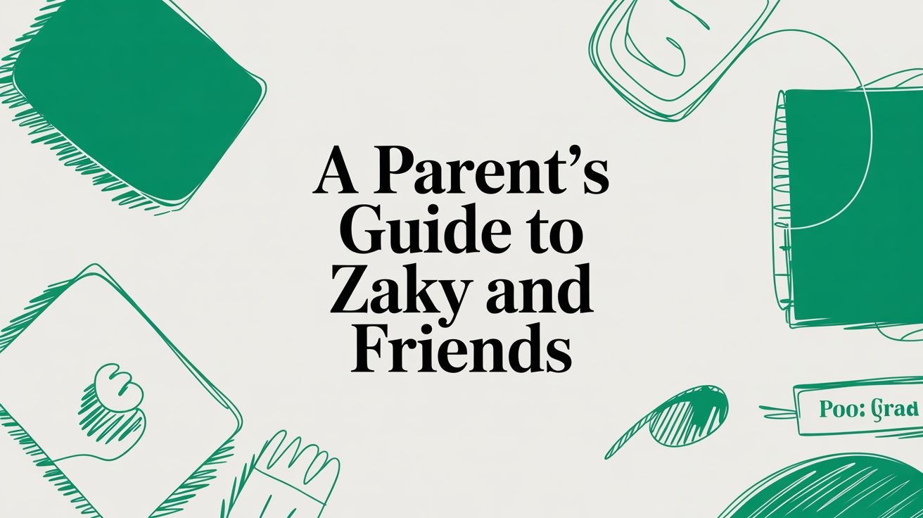 A Parent's Guide to Zaky and Friends for Ages 0-3