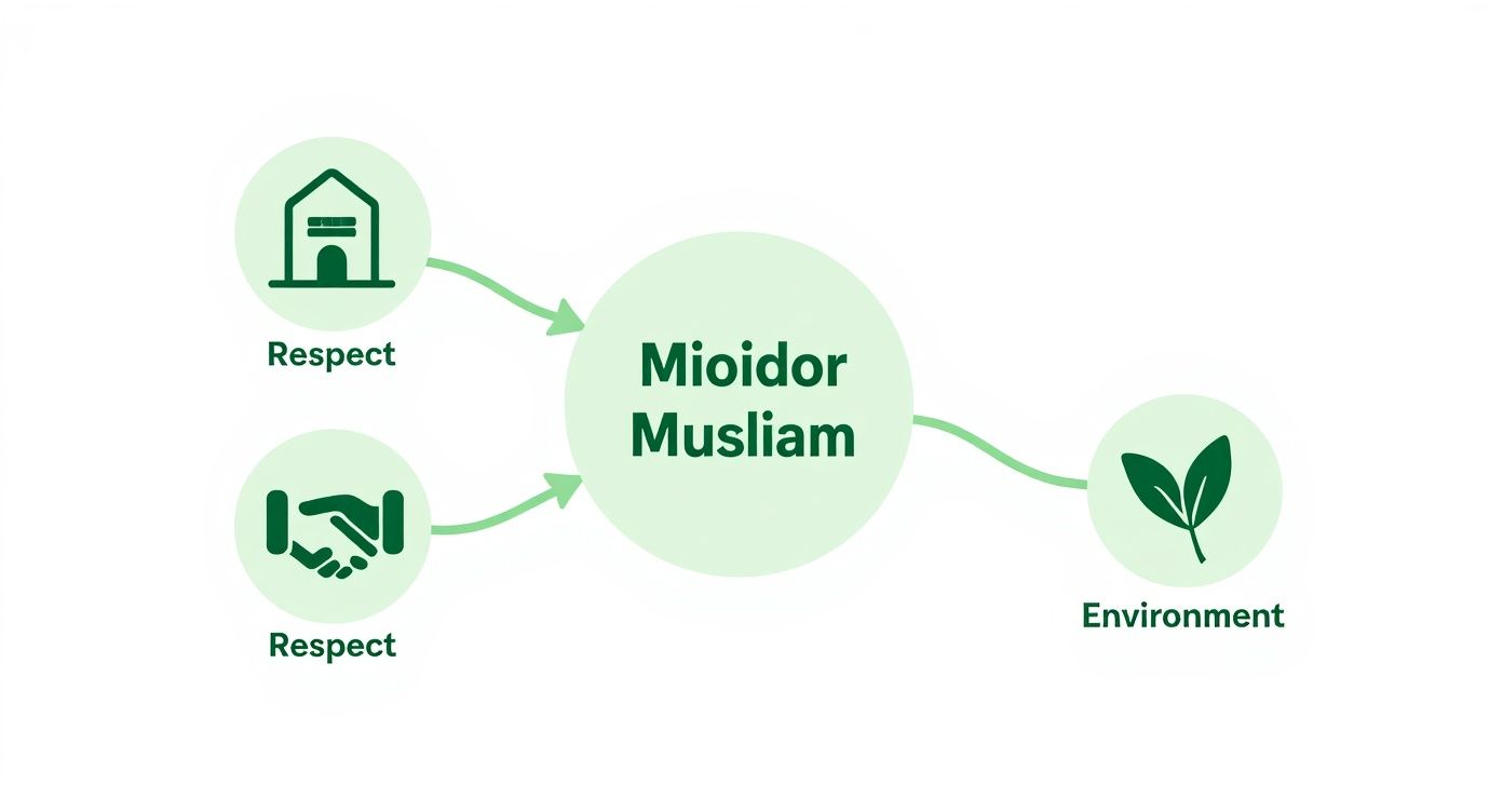 Infographic about montessori muslim