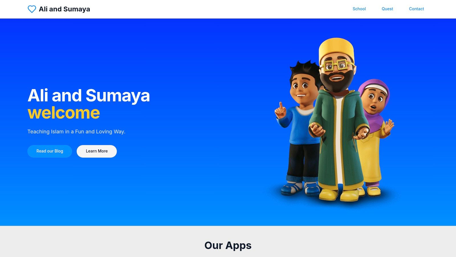 Ali and Sumaya School