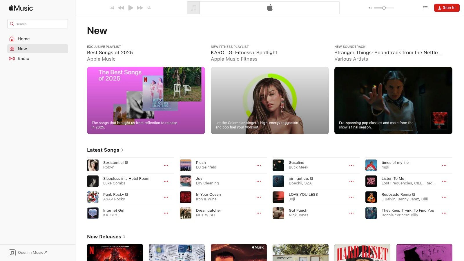 Apple Music / iTunes Store