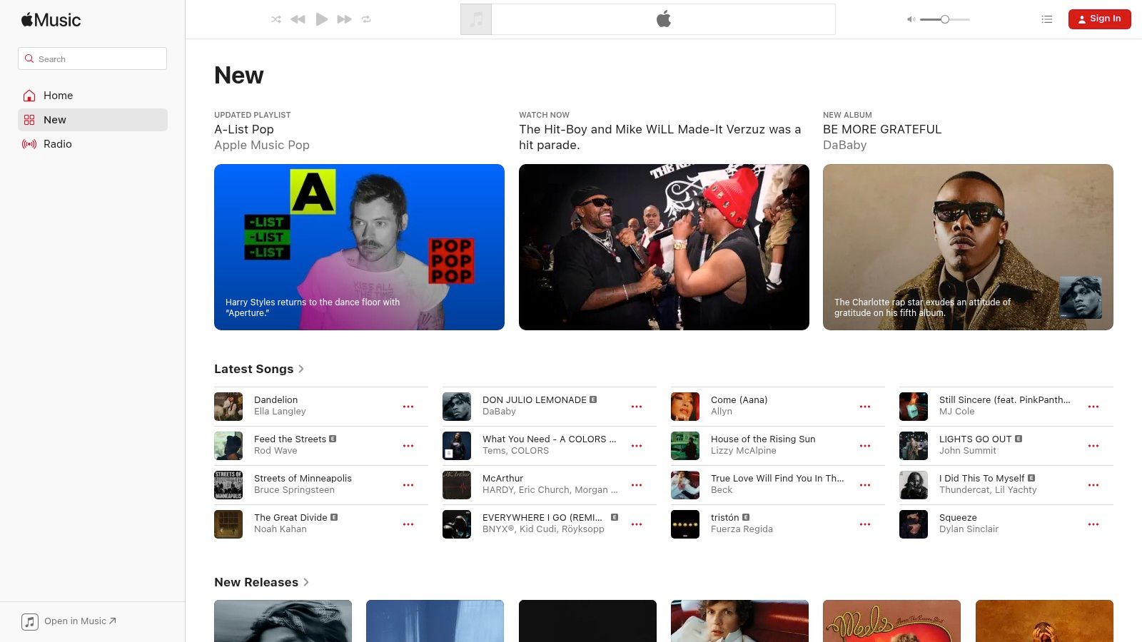 Apple Music / iTunes Store