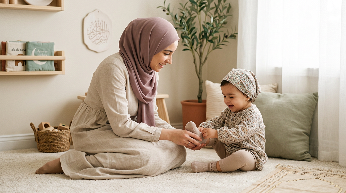 The Gentle Islamic Parenting Toddler Guide: Tips for Nurturing Good Manners