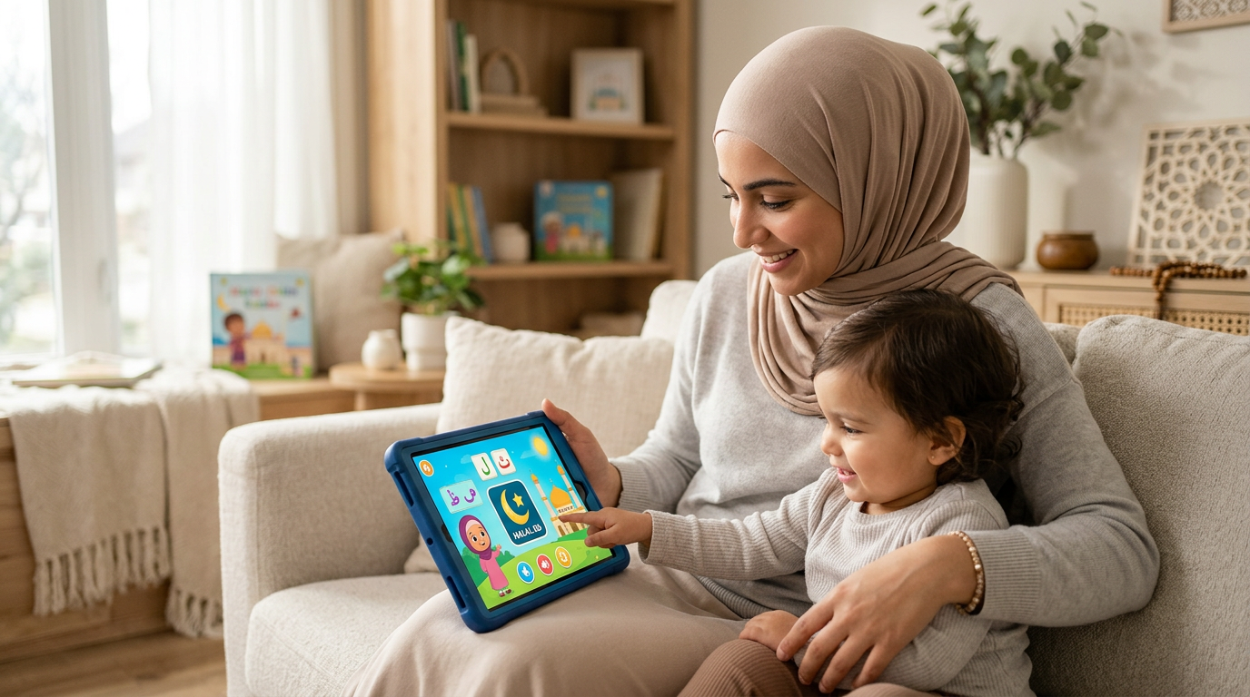 How to Manage Halal Screen Time for Toddlers: A Practical Guide for Tired Parents